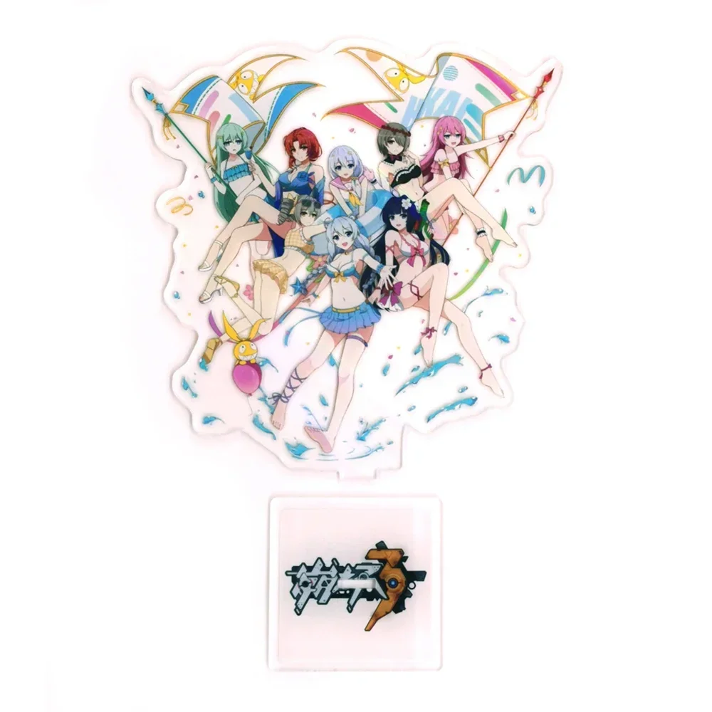 Honkai Impact Benghuai Collapse 3 Reburn Kaslana Kiana Kallen Apocal акриловые статуэтки торт топпер украшение