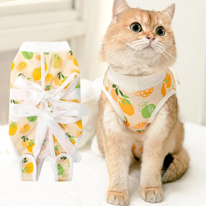 

Костюм для отлучения кошек, лимонов, маленьких собак и кошек, обеспечивает свободное дыхание и полную защиту от ран, костюм для стерилизации...