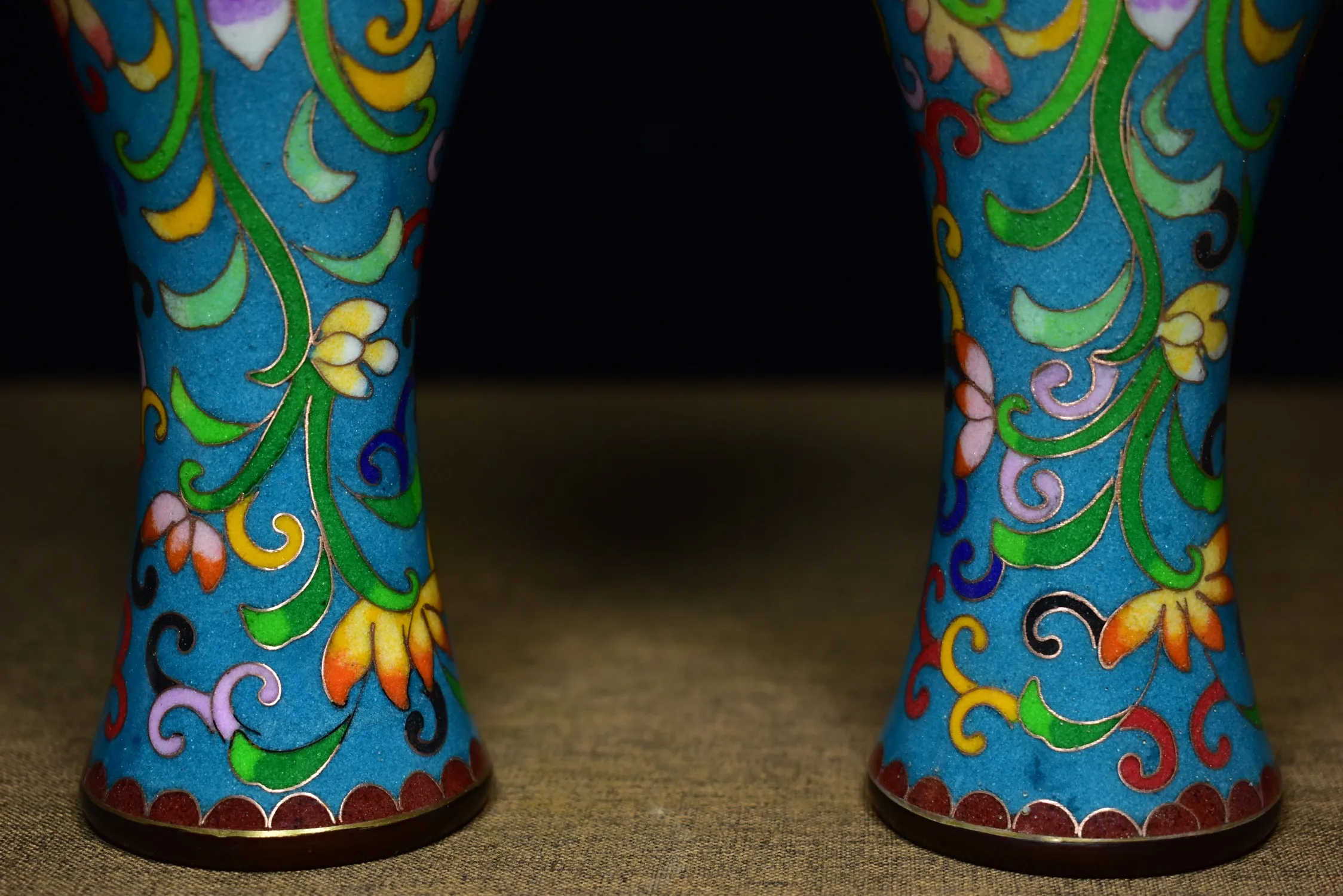 Коллекция тибетских храмов 8 дюймов старомодный эмалированный горшок в виде