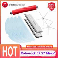 original roborock s7 s7 maxv accessory of washable filter main brush mop side brush sweeper robot vacuum cleaner parts