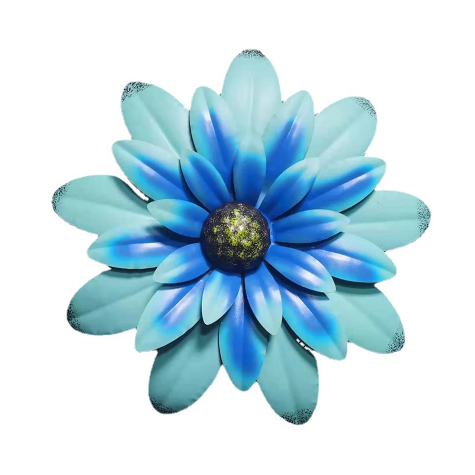 

Крепление для дома и сада, Настенный декор с металлическими цветами, объемная железная скульптура с цветами для дома и улицы, для помещений