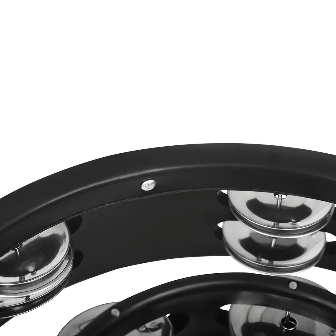 Тамбурин ручной барабан двухслойные ручные колокольчики металлические кольца ABS