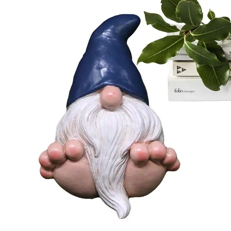 

Spring Gnome Figurine Resin Faceless Dwarf Statue Swedish Scandinavian Elf Home Decor Kitchen Tiered Tray Decorations For Home