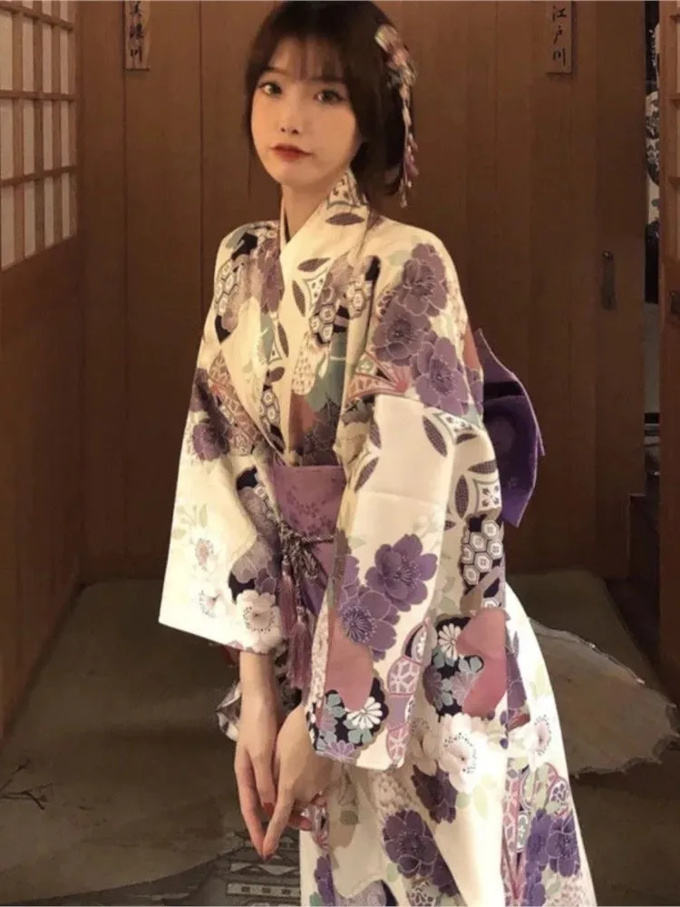 

Кимоно для женщин 2022, японское кимоно, кардиган, косплей, рубашка, блузка, японский юката, женское летнее пляжное кимоно, одежда для фотосъем...