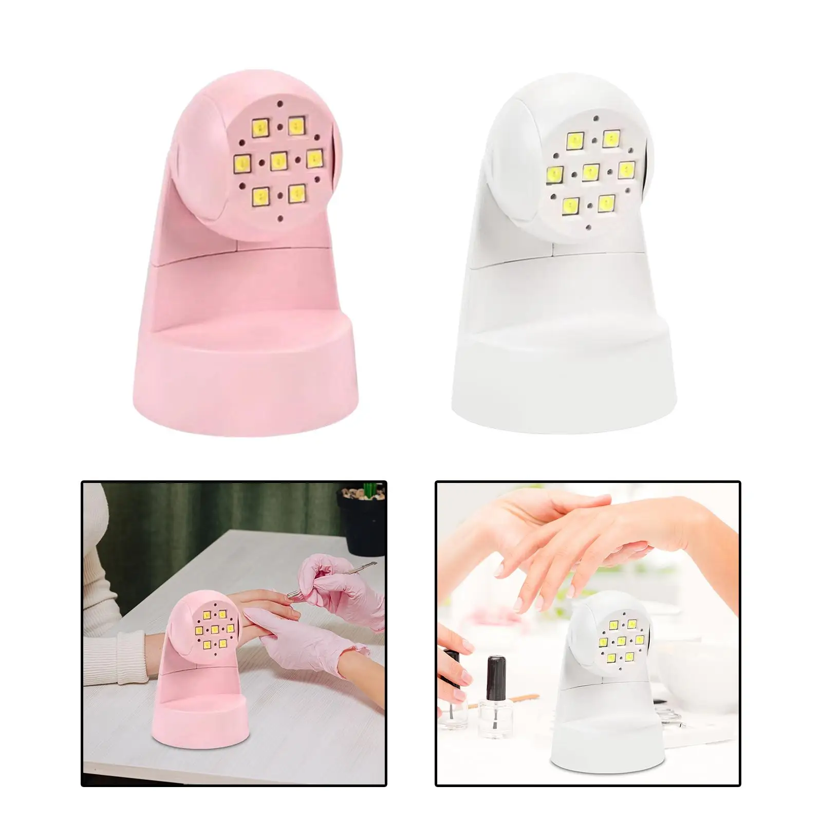 Мини-светодиодная лампа для ногтей USB-сушилки Портативная маникюрная машина