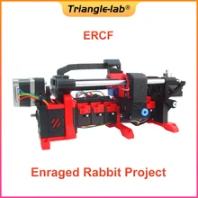 Trianglelab Trident Mmu Kit Enrager Rabbit Carrot Feeder Ercf Ercp Easy Brd V1.1 Multi Material for 3D Printer Voron EXTRduer