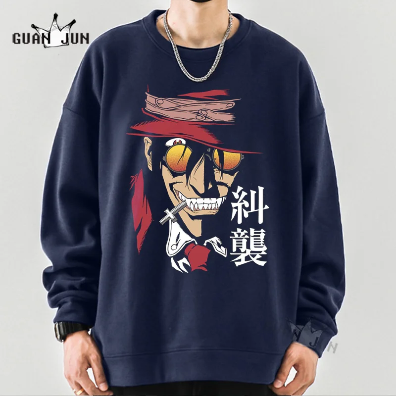 Свитшот Алукард для косплея с рисунком аниме Хеллсинг женщин и мужчин Японская