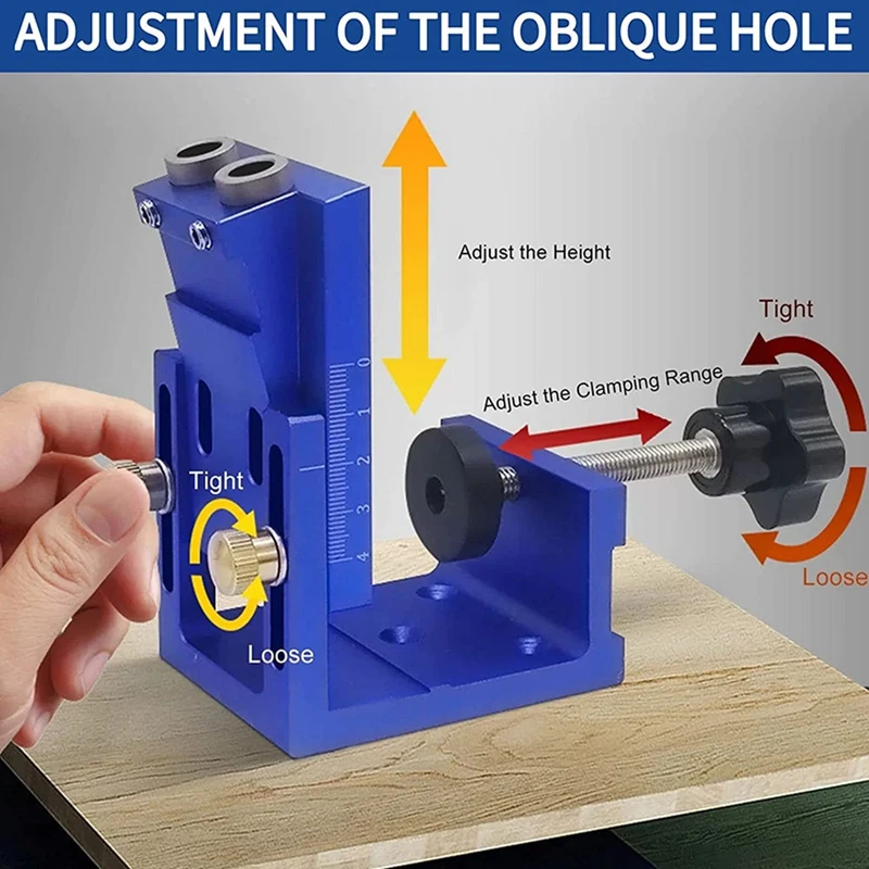 Набор запасных частей для карманного отверстия приспособление зажима отверстий