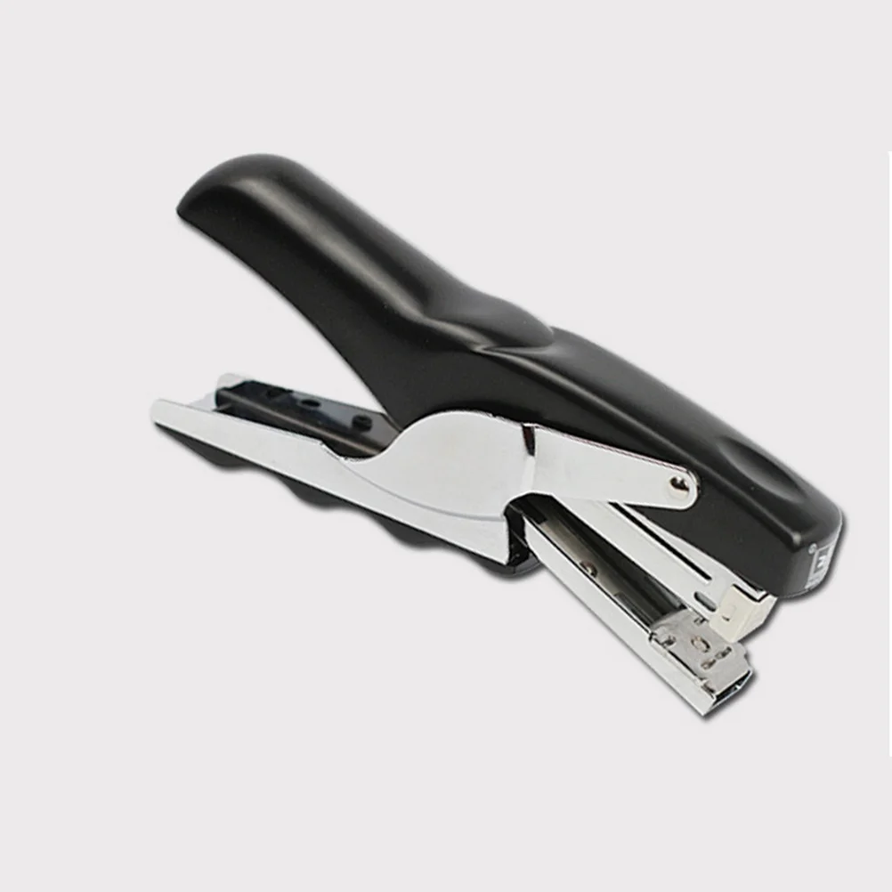 

Metal Hand Stapler Save Strength Black Stapler Tabletop Efficient Stapler for Office Company School ( without