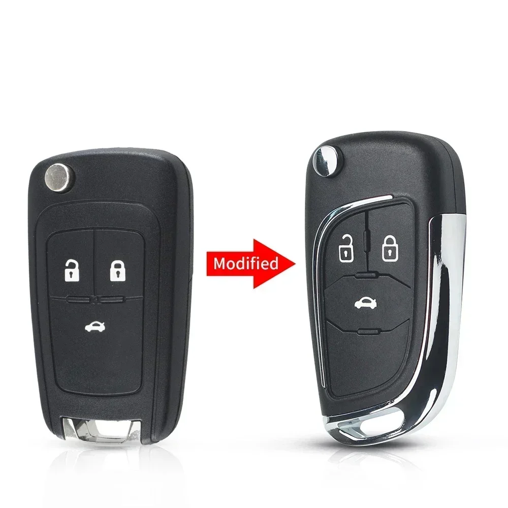 

KEYYOU 1 Шт. Модифицированный Автомобильный Ключ Для Chevrolet Cruze Lova OPEL Insignia Astra Zafira Mokka Agila Corsa Meriva...