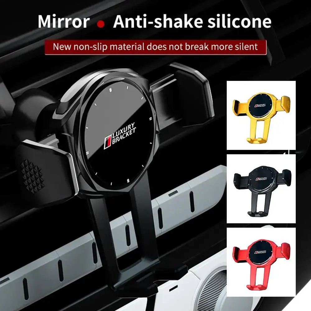 

Автомобильный держатель с креплением на вентиляционное отверстие, вращающийся на 360 ° Автомобильный держатель для GPS телефона J1P0