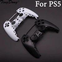 tingdong diy front and back controller housing shell replacement part for sony ps5 gamepad handle cover case