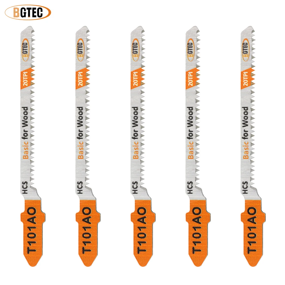BGTEC 5 шт./компл. SK5 HCS Деревообработка Т-образная ручка Кривое пильное полотно