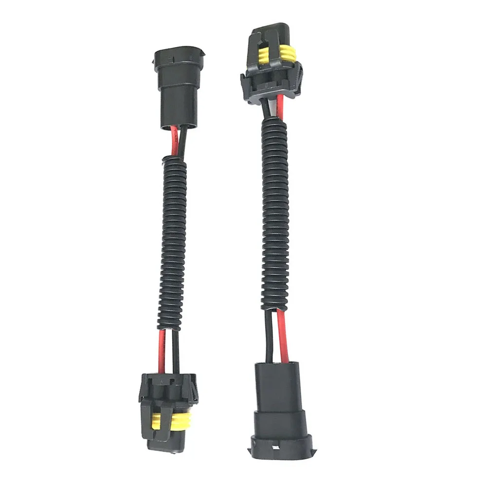 2 шт. H11 штекер на 9005 9006 гнездо проводки адаптер для фары Классическая текстура