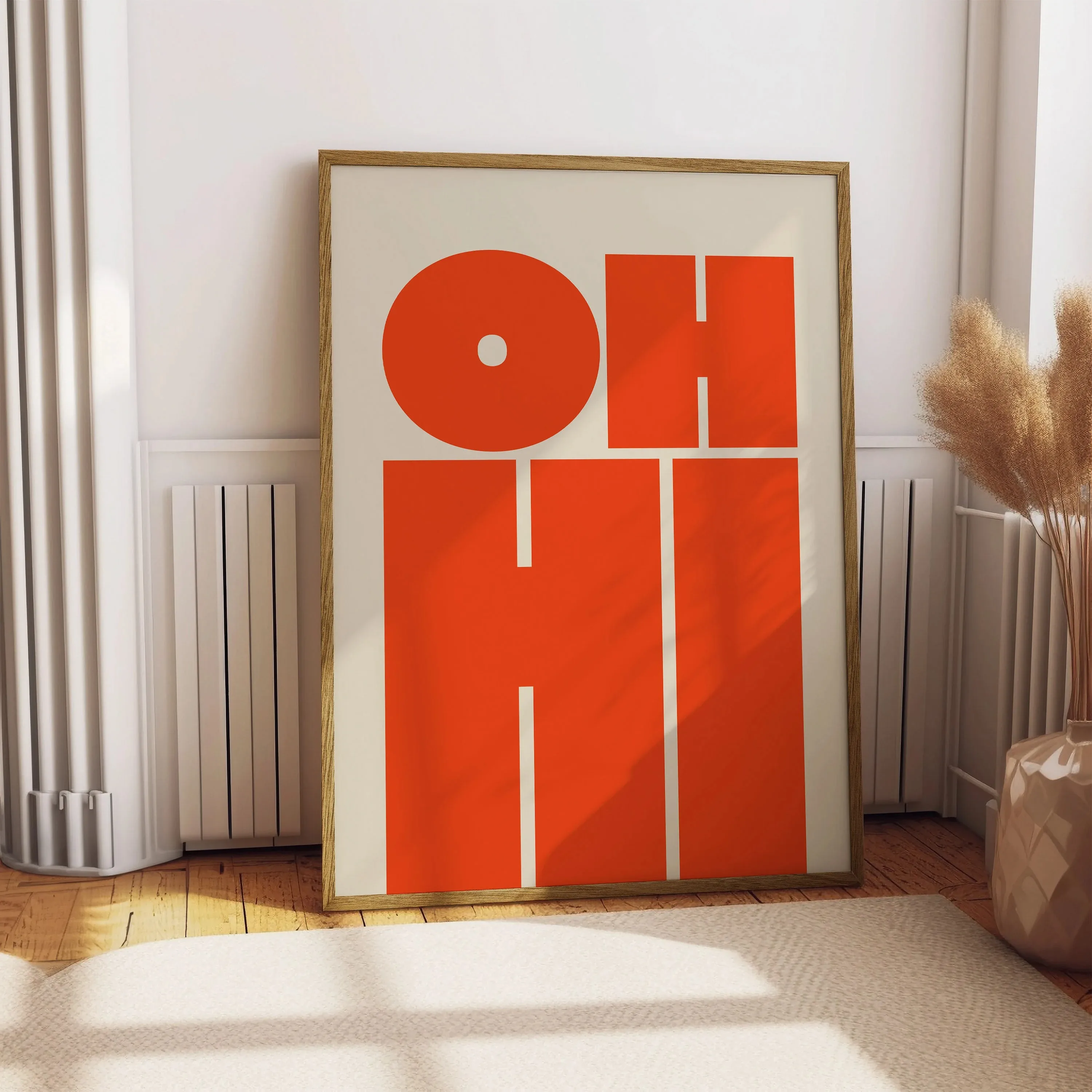 

Художественный постер OH HI и CAIO для дома