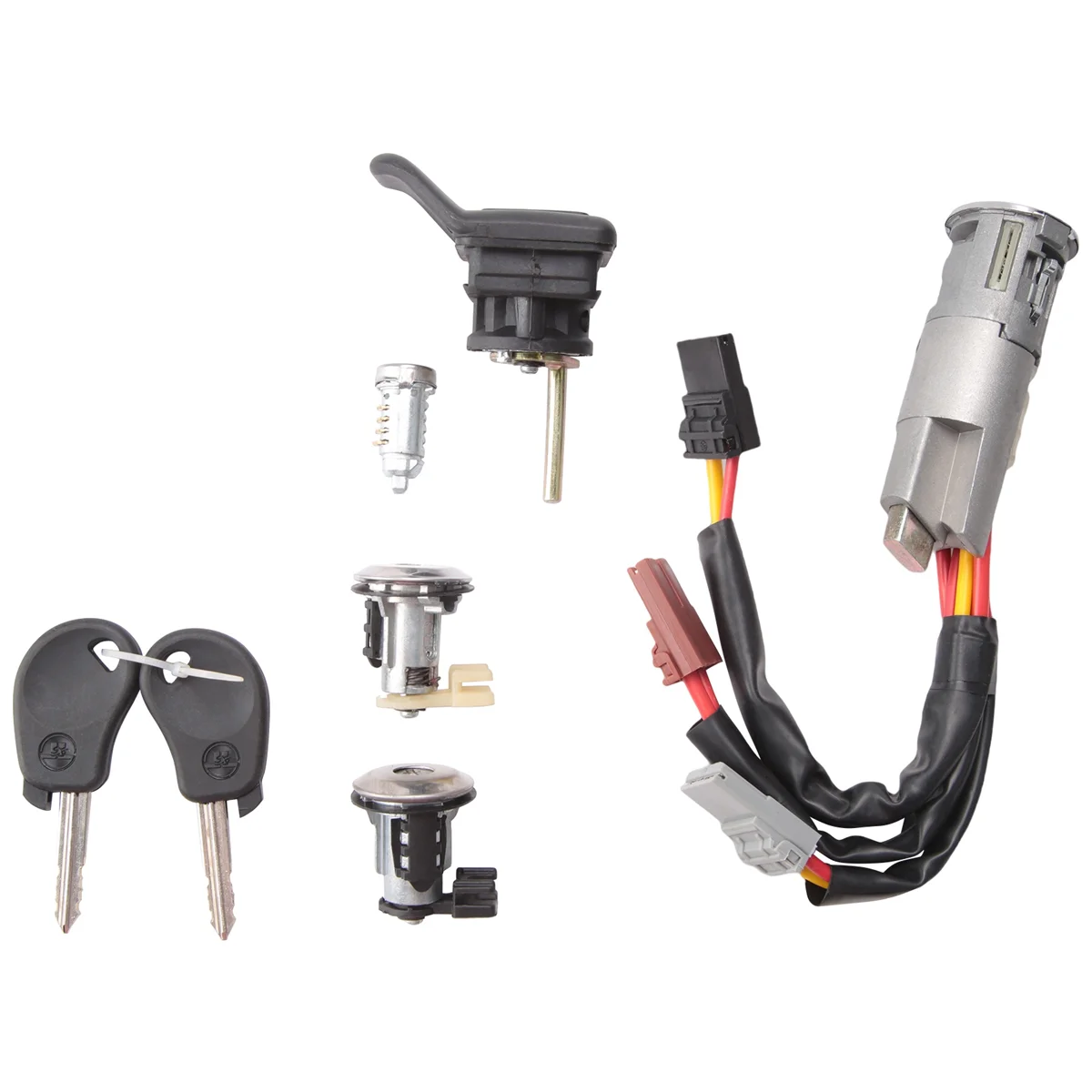 Автомобильный Дверной замок цилиндр переключатель зажигания задняя дверь