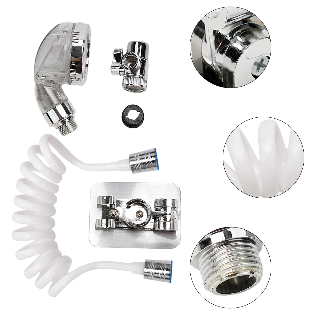 

ABS Faucet External Shower Head Bathroom Kitchen Basin Tap Adapter Attachment Washbasin Faucet External Shower Head