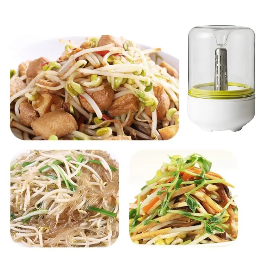 Набор для проращивания семян sprвнешный аппарат выращивания бобов кастрюля | Дом и