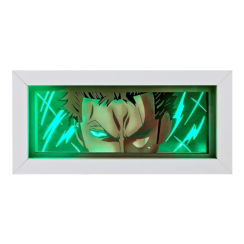 Anime Shaodw Box Frame Led Lights Bedroom Night Lamp Desk Lamp Friends Birthday Gifts
