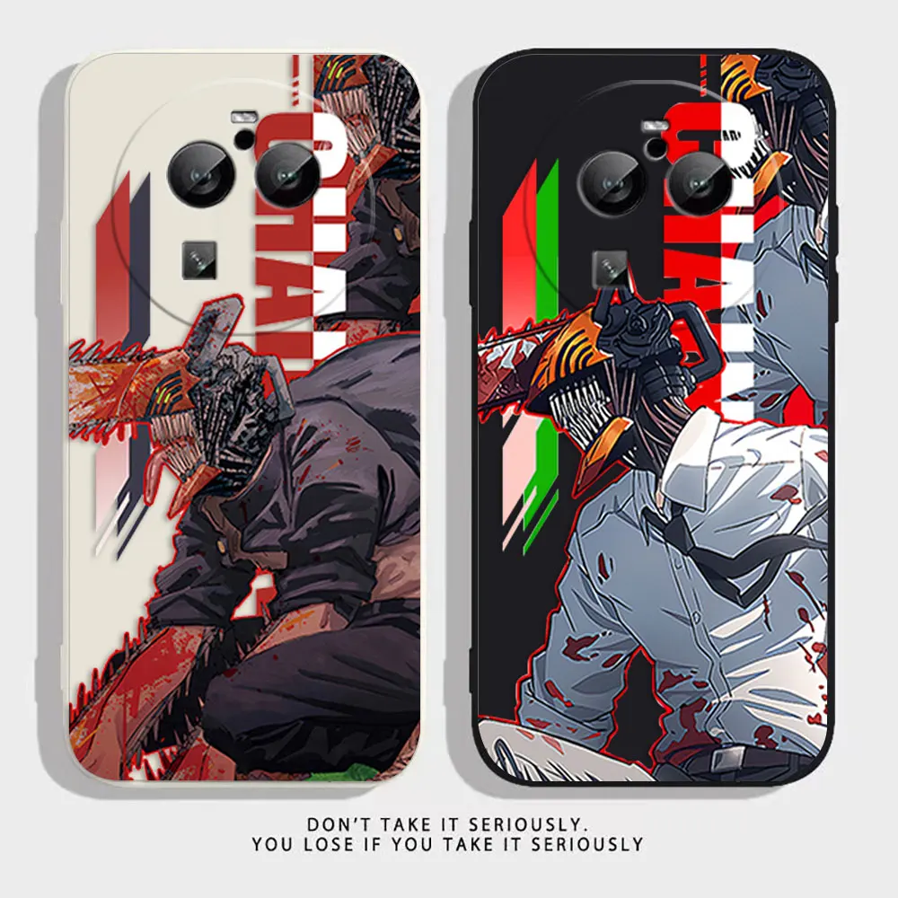 

Chainsaw Man Shonen Denji Case For OPPO FIND X5 X6 X3 X2 REALME X7 X50 RENO ACE 2 2Z 4Z 4 6 7 Lite 5Z 5F 7Z PRO Case Funda Shell
