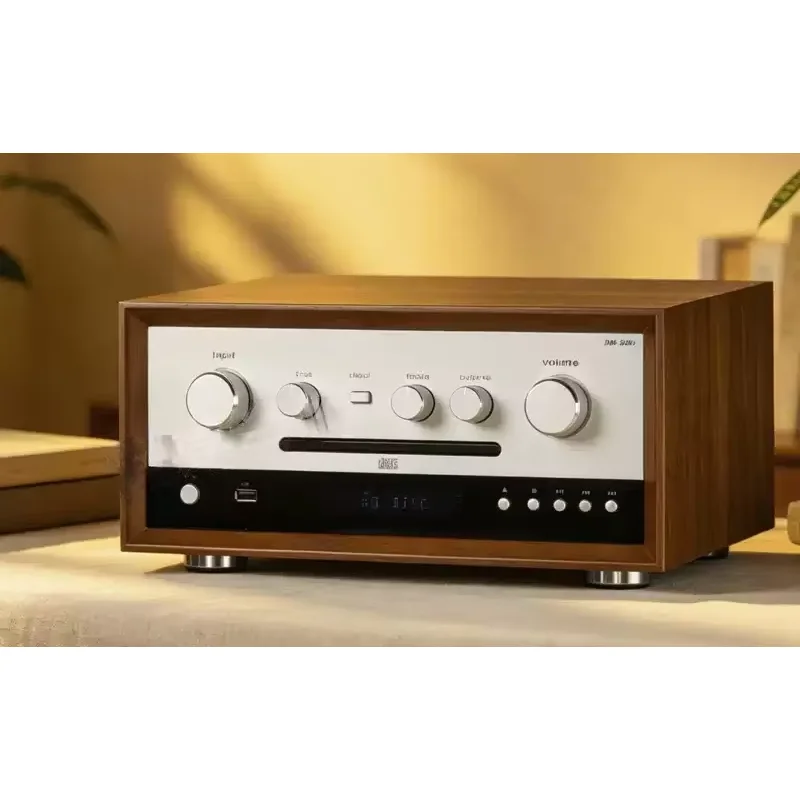 Фото Стереоусилитель DM500 со встроенным CD-плеером, Bluetooth 5.0, USB-входом, Hi-Fi усилитель для домашних акустических систем №2