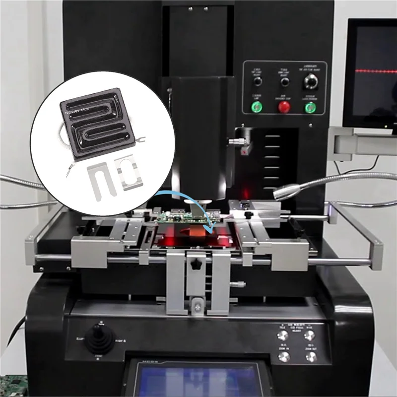 80x80 мм 450 Вт инфракрасная верхняя керамическая нагревательная пластина для Bga