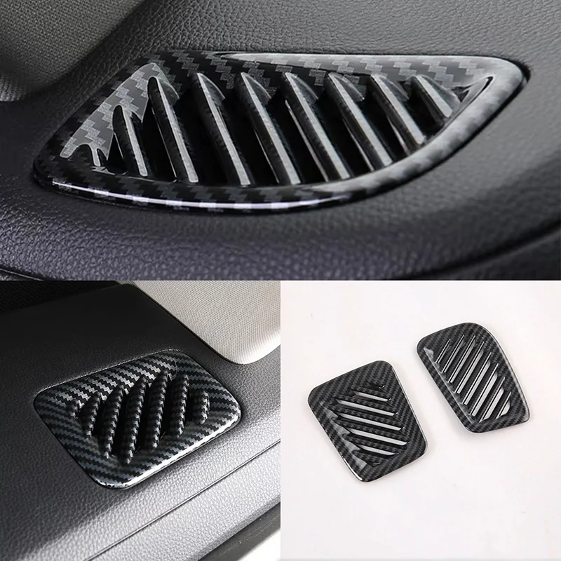 

1 пара, молдинги из углеродного волокна для Toyota Highlander 2022