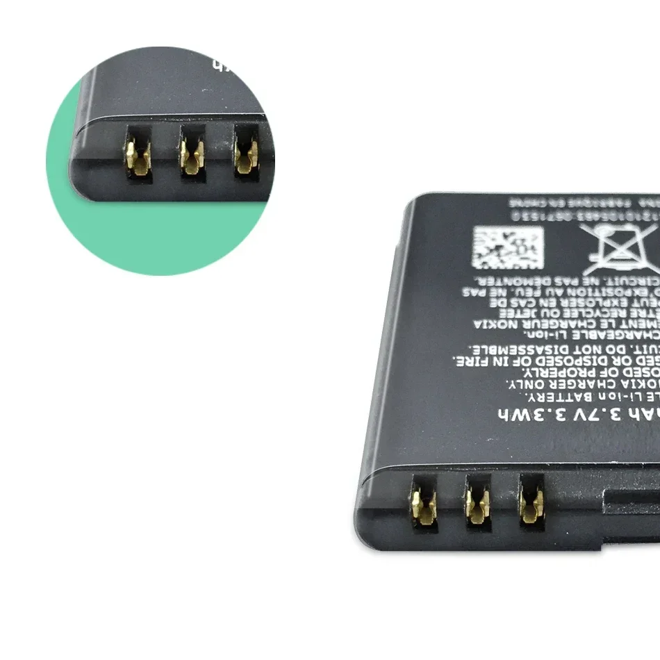 BP-5M 900 мАч аккумуляторы для мобильных телефонов Nokia 5700 5610XM 6110n 6220c 8600 7390 6500s BP 5M