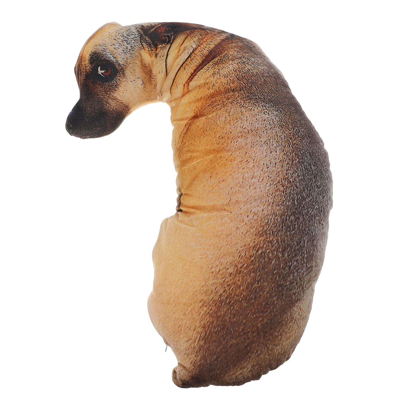 

Creative 3D Simulation Dog Pillow Haunting Dog Design Plush Toys for Home Decoration
