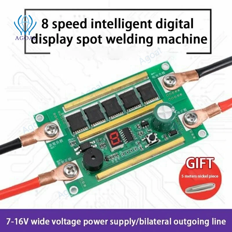 

7-16V Battery Storage Spot Welding Machine PCB Circuit Board Welding Equipment Spot Welders Pen For 18650 26650 32650