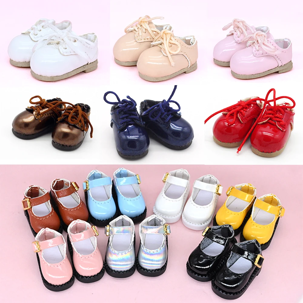 Симпатичная обувь из ПУ сандалии кукольная с круглым носком для OB11 Obitsu11 DOD ГСК