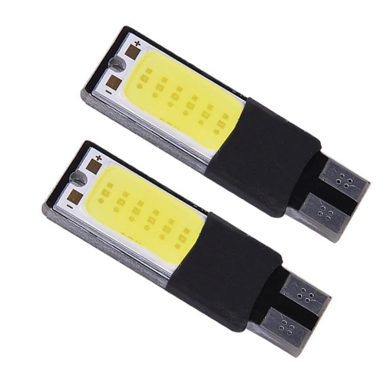 

1x T10 W5W 194 168 COB Silica Gel Car Clearance Reading Light Auto License Plate Lamp Bulb White Red Yellow Ice Blue DC12V