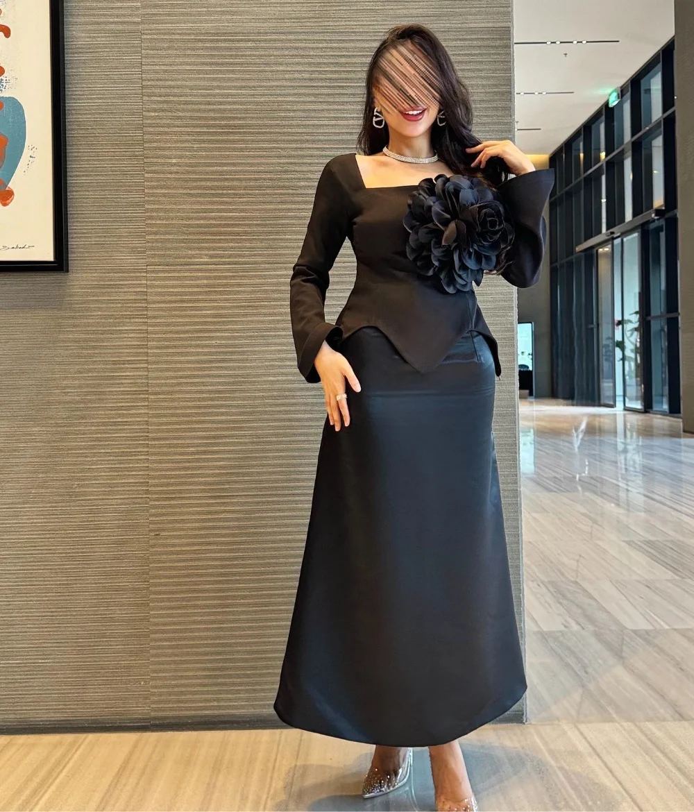 Индивидуальные блестящие плиссированные платья ручной работы с цветочным