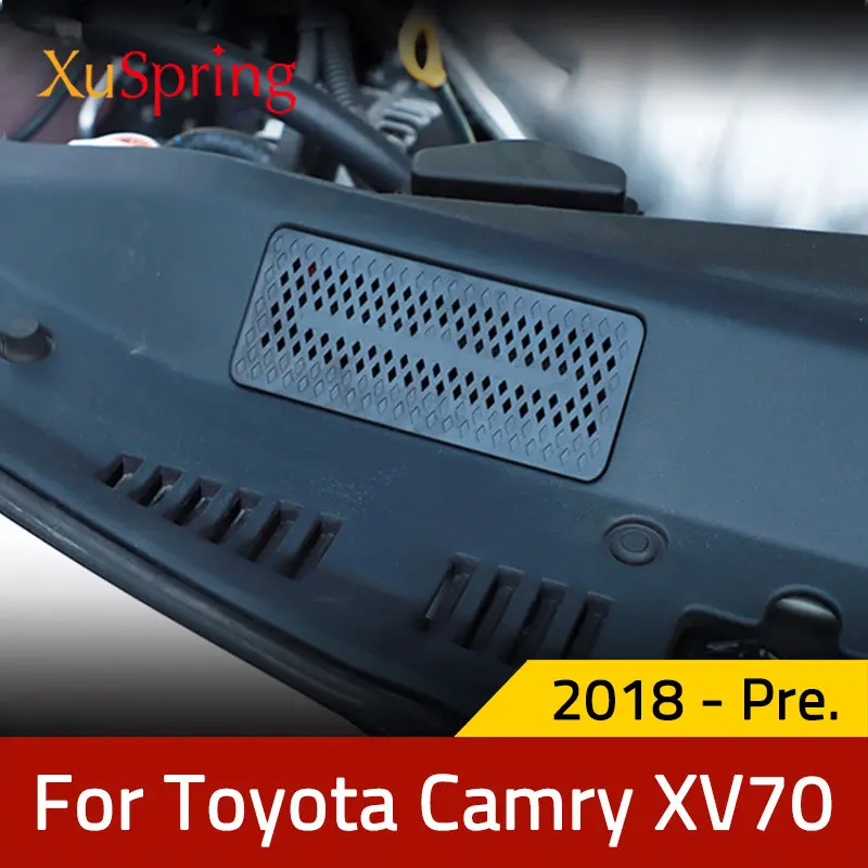 

Защитная Наклейка на вентиляционное отверстие автомобильного двигателя, для Toyota Camry 2018 2019 2020 2021 2022 2023