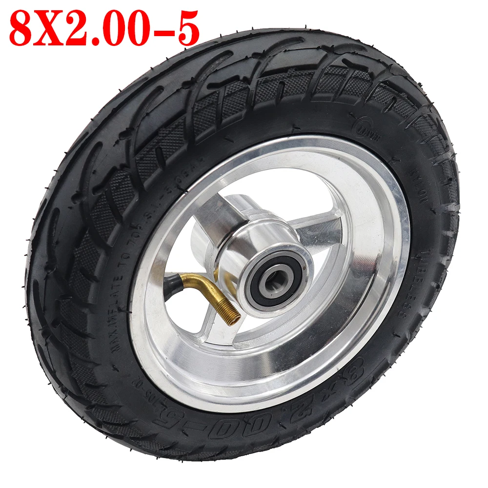 

8x2.00-5 Tubeless Tire Wheel Tyre 8X2.00-5 Wheel Hub For Kugoo S1 S2 S3 C3 MINI Electric BIKE