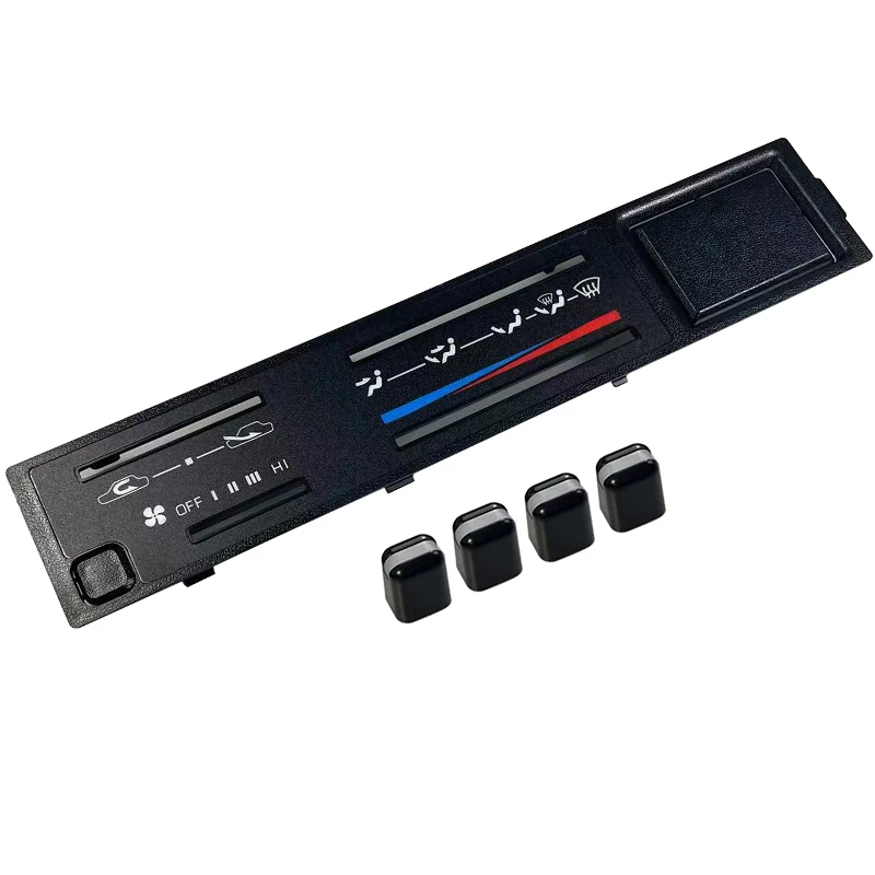 

Heater Climate Control Faceplate With 4 Knobs 55519-89143 Fit For Toyota Pickup 4Runner 1988 1987 1986 1985 1984