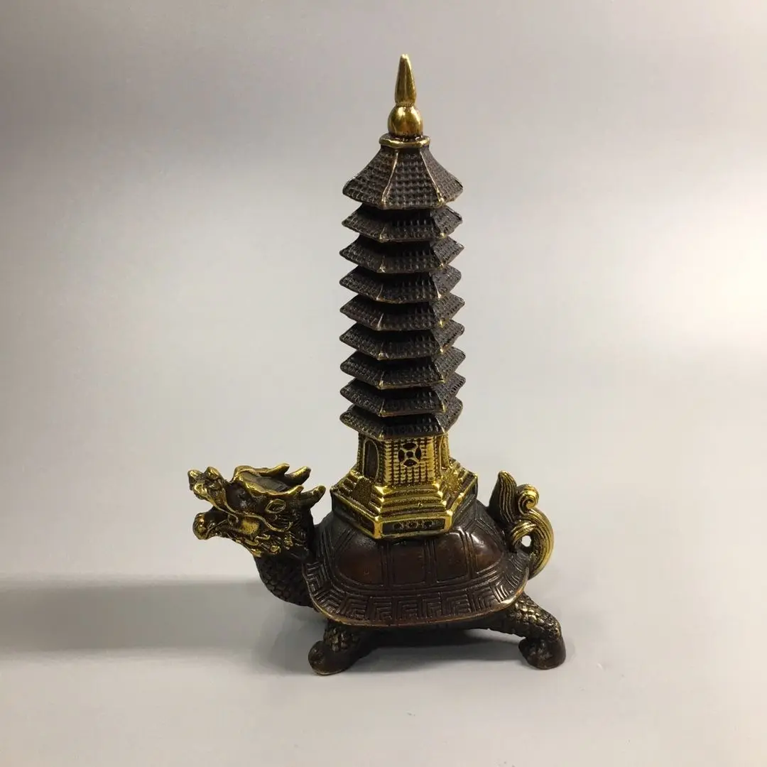 

High Quality Coated And Thick Turtle Tower Ornaments