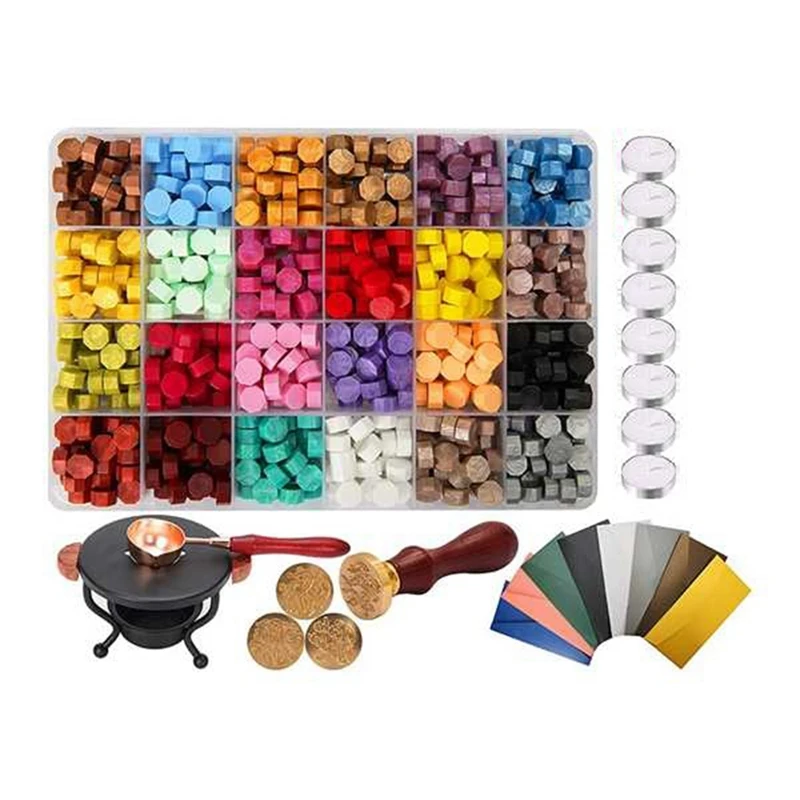 Набор для уплотнения восковых бусин 1 комплект уплотнительные восковые бусины с