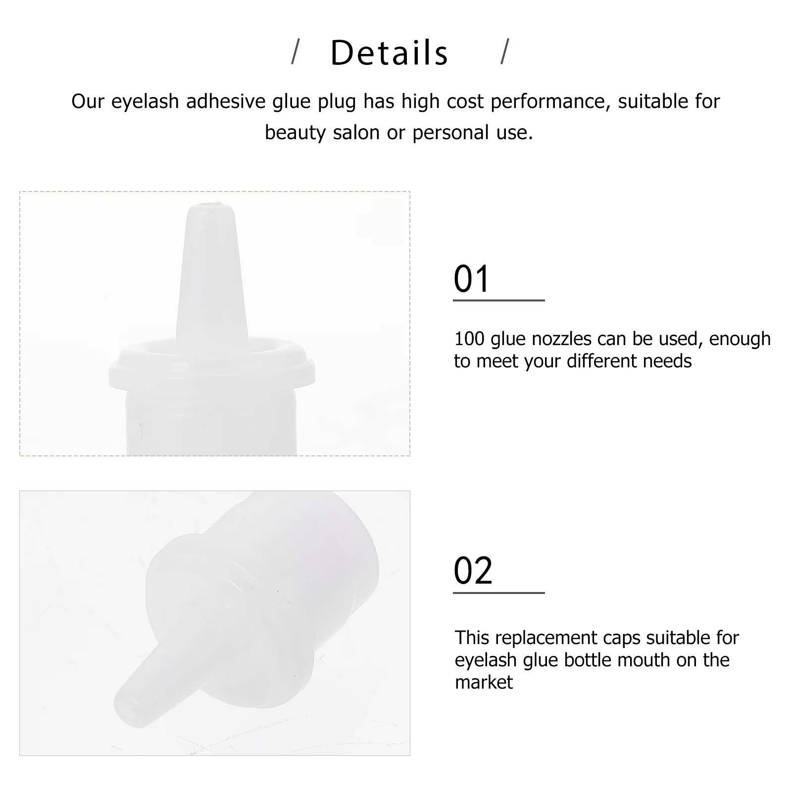 Инструмент для ресниц Клей внутренний рот бутылочка сопла замена крышки