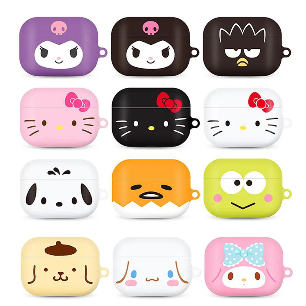 

Беспроводные Bluetooth-наушники Sanrioed My Melody Cinnamoroll Kuromi Kittys AirPods Pro Apple, 3 поколения, защита от падения