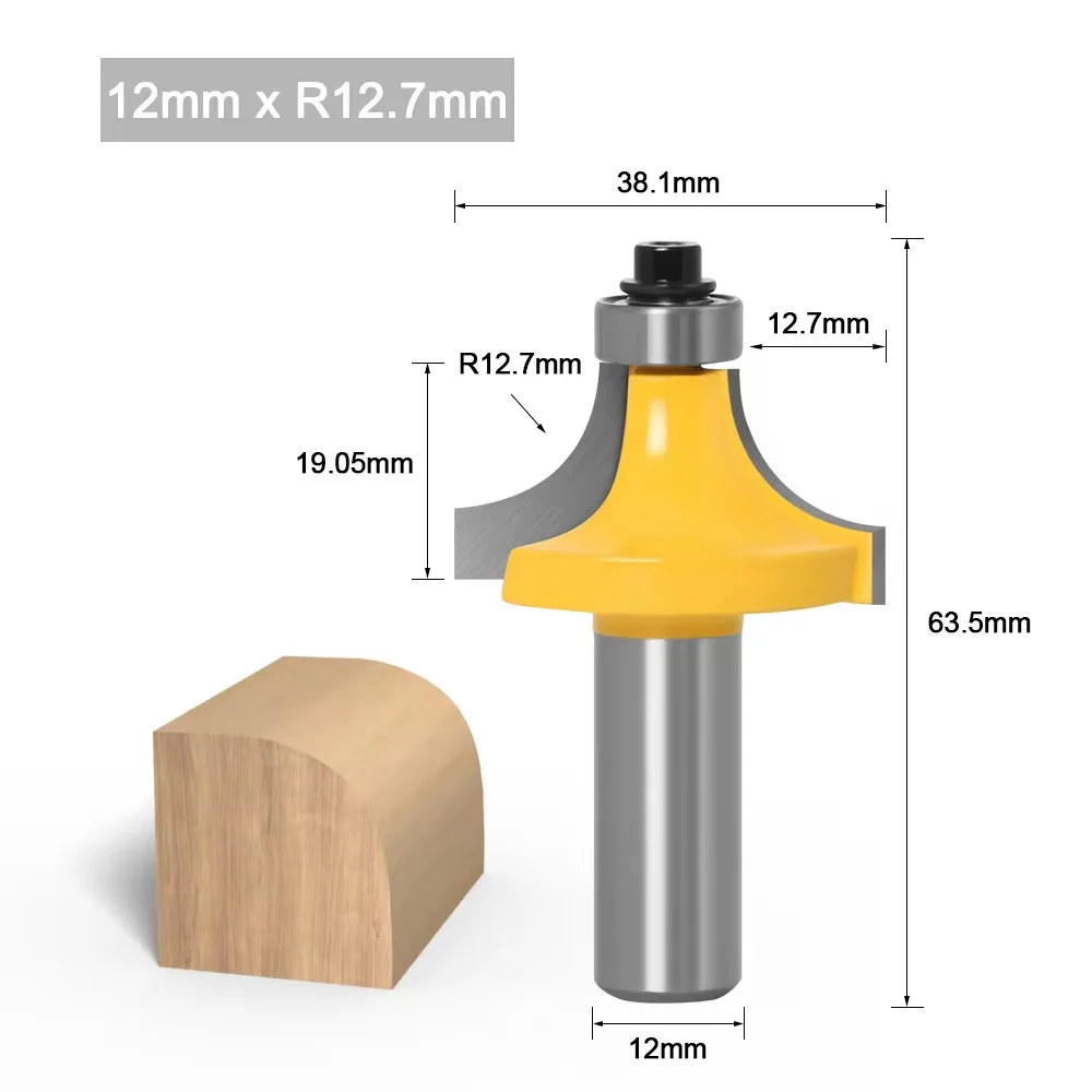 

Фреза углового округления RCT 12/12.7 мм