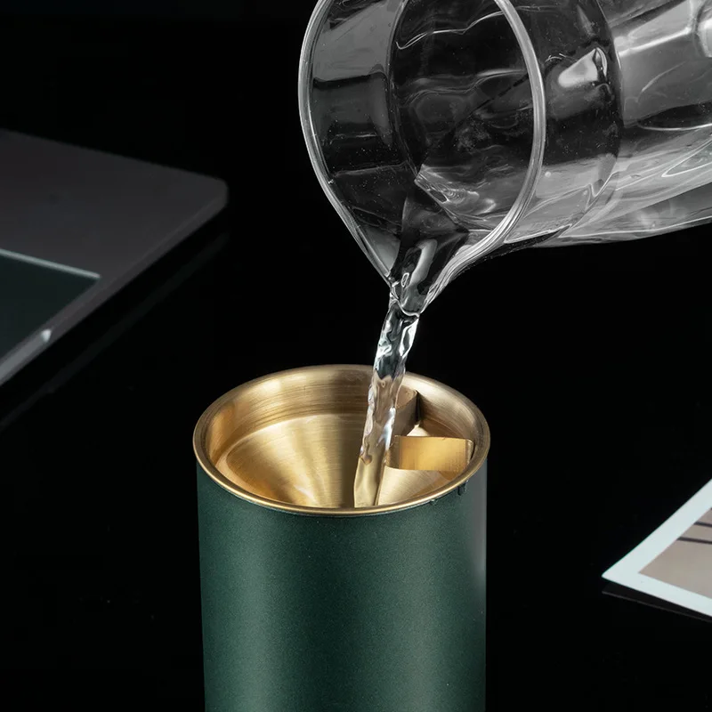 Съемная пепельница из нержавеющей стали креативная воронка ветрозащитная для