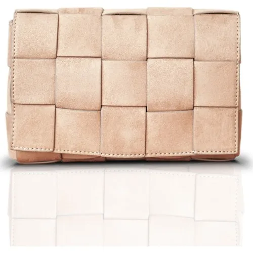 

Genuine Suede Beige Cross Bag, Women's Suede Bag, Great Gift For Your Partner, Unique Bag, mother's Day Gift