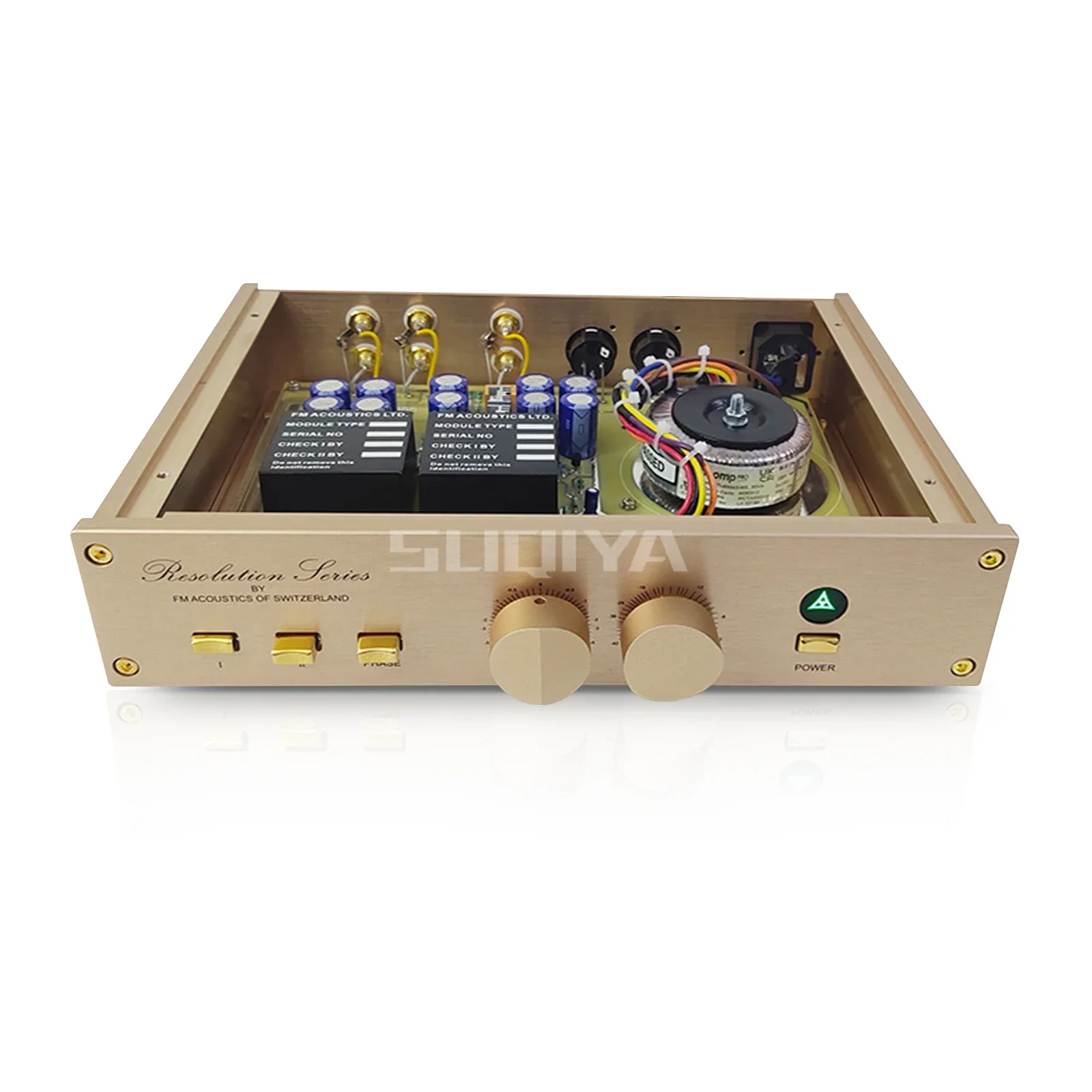 SUQIYA-справка FM255 предусилитель класса A RCA сбалансированный XLR Hi-Fi для усилителя