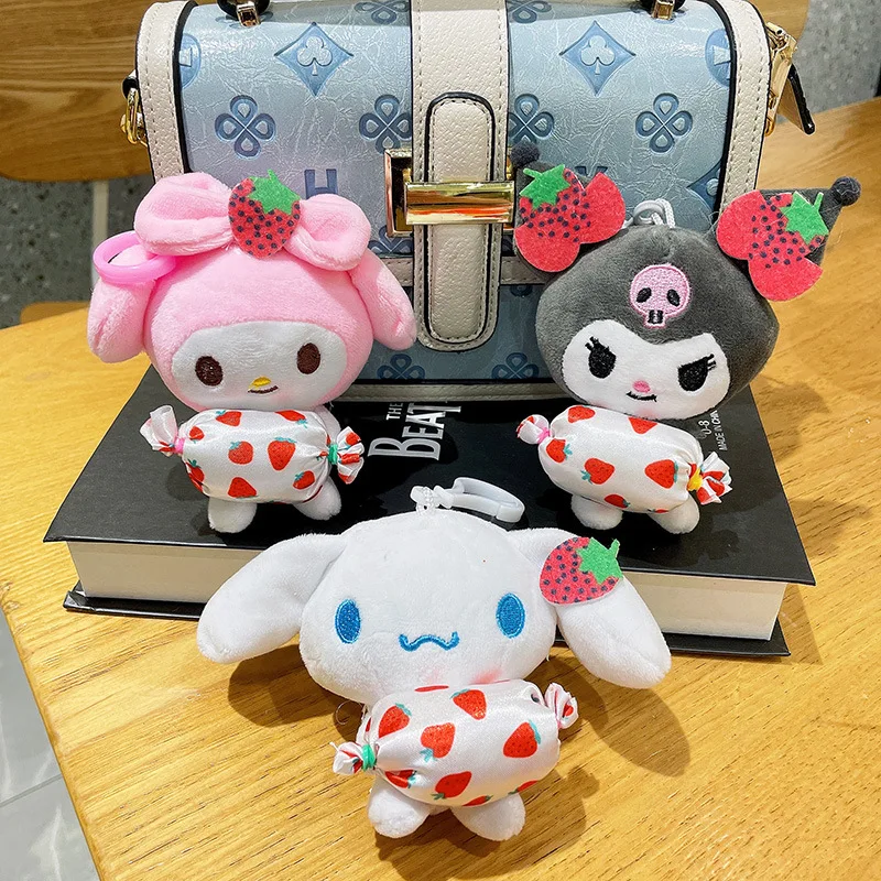 Мультяшная Мелодия плюшевый брелок милая аниме Sanrio Cinnamorol плюшевые игрушки Kawaii