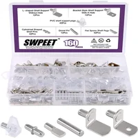 Nickel Shelf Support Pegs, PVC Shelf Pins, Flat Spoon Pegs, Cylindrical Pins Holder,L-Shaped Bracket and Dowel Pins for Cabinets
