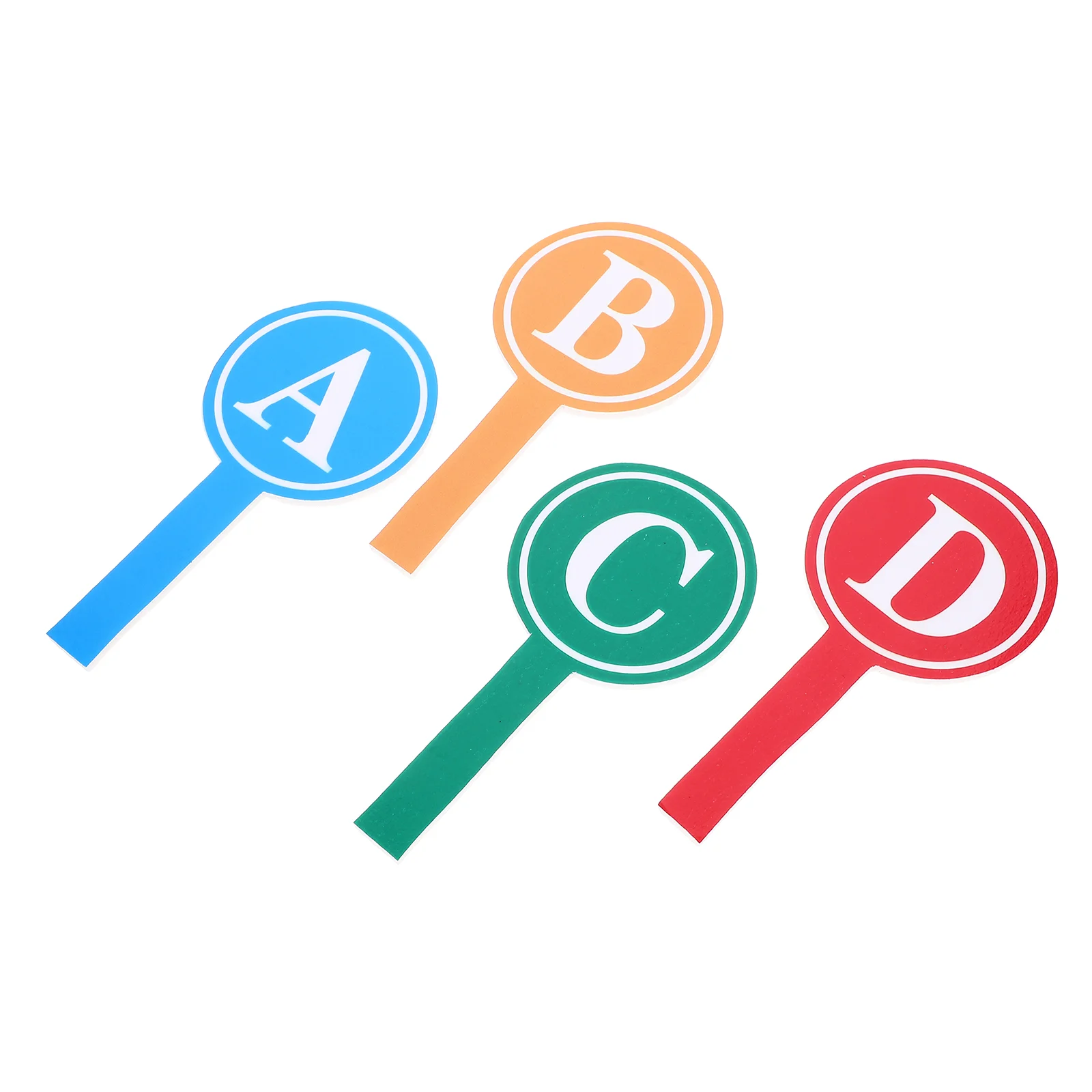 4 шт. игровое табло стираемое для судьи ответов маленькие сухие стираемые весла