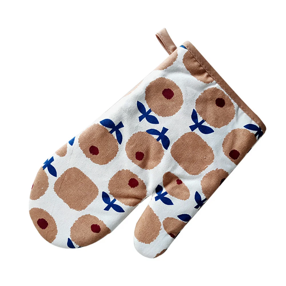 

Breathable Microwave Oven Gloves All-round Package Iron-proof Oven Glove Anti-scald Anti-slip Heat Insulation Gloves