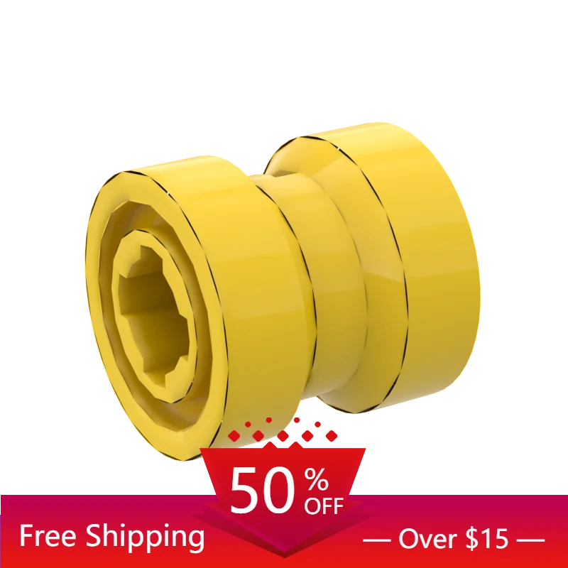 

10 шт. кубики MOC для 74967 колесо 8 ММ Dx 9 мм для строительных блоков, детали «сделай сам», кирпичи, массовая модель, развивающие высокотехнологичн...