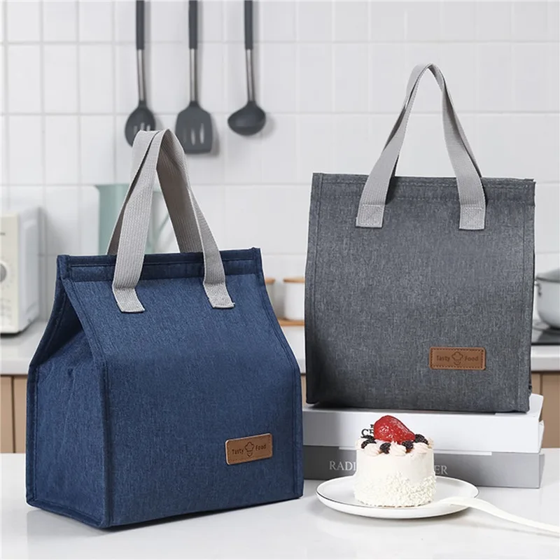 

Insulated Lunch Bags Men Women Children Bento Box Waterproof Organizer School Child Lunchbox Carry Camping Food Drink Cooler Bag